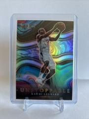 Kawhi Leonard #10 Basketball Cards 2021 Panini Select Unstoppable Prices