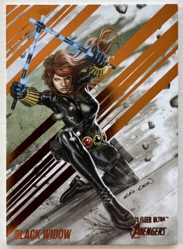 Black Widow [Orange Foil] #8 Marvel 2022 Ultra Avengers