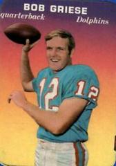 Bob Griese Football Cards 1970 Topps Glossy Prices