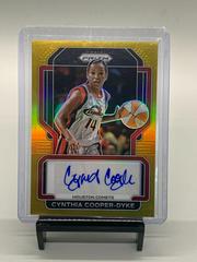 Cynthia Cooper Dyke [Gold] #SG-CCD Basketball Cards 2022 Panini Prizm WNBA Signatures Prices