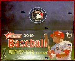 Retail Box Baseball Cards 2019 Topps Heritage Prices