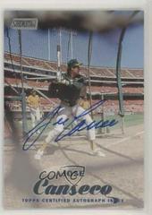 Jose Canseco Baseball Cards 2017 Stadium Club Autographs Prices