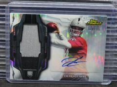 Derek Carr [Jumbo Pulsar Refractor] Football Cards 2014 Topps Finest Rookie Autograph Patch Prices