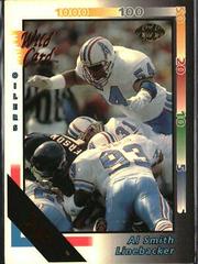 Al Smith [50 Stripe] #380 Football Cards 1992 Wild Card Prices