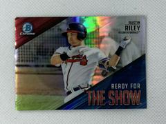 Austin Riley #RFTS-7 Baseball Cards 2019 Bowman Chrome Ready for the Show Prices