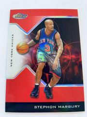 Stephon Marbury [Red XFractor] #32 Basketball Cards 2004 Finest Prices