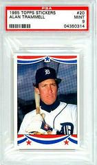 Alan Trammell Baseball Cards 1985 Topps Stickers Prices