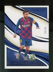 Lionel Messi Soccer Cards 2020 Panini Immaculate Collection Prices
