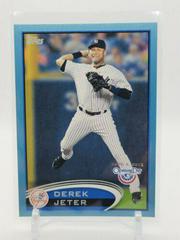 Derek Jeter [Blue] Baseball Cards 2012 Topps Opening Day Prices