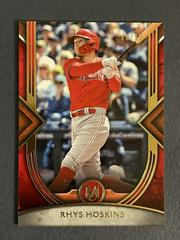 Rhys Hoskins [Ruby] Baseball Cards 2022 Topps Museum Collection Prices