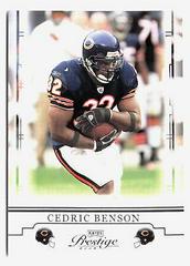 Cedric Benson #17 Football Cards 2008 Playoff Prestige Prices