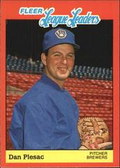 Dan Plesac Baseball Cards 1989 Fleer League Leaders Prices
