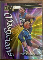 Anthony Edwards [Yellow Laser] #10 Basketball Cards 2022 Panini Donruss Magicians Prices