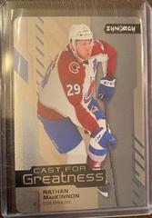 Nathan MacKinnon #CG-21 Hockey Cards 2021 Upper Deck Synergy Cast for Greatness Prices