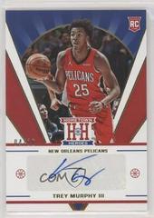 Trey Murphy III [Gold] Basketball Cards 2021 Panini Chronicles Hometown Heroes Rookie Autographs Prices