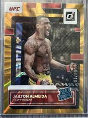 Jailton Malhadinho [Gold Laser] #218 Ufc Cards 2023 Panini Donruss UFC Prices