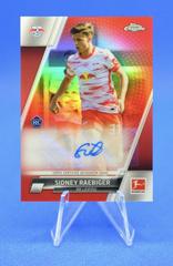 Sidney Raebiger [Red] #BCA-SR Soccer Cards 2021 Topps Chrome Bundesliga Autographs Prices
