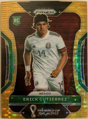 Erick Gutierrez [Breakaway Gold] #150 Soccer Cards 2022 Panini Prizm World Cup Prices
