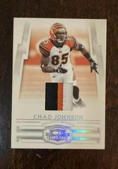 Chad Johnson #11 Football Cards 2007 Panini Donruss Threads Prices
