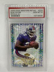 Ron Dayne #233 Football Cards 2000 Collector's Edge Masters Prices