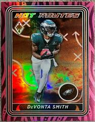 DeVonta Smith [Pink] #HR-1 Football Cards 2023 Panini Phoenix Hot Routes Prices