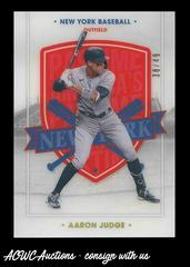 Aaron Judge [Holo Gold] Baseball Cards 2021 Panini Chronicles America's Pastime Prices