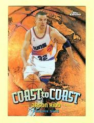 Jason Kidd [Refractor] Basketball Cards 1998 Topps Chrome Coast to Coast Prices