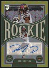 Jahan Dotson [Signature Gold] #207 Football Cards 2022 Panini Chronicles Legacy Update Rookies Prices