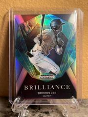 Brooks Lee [Silver] #BR-BL Baseball Cards 2022 Panini Prizm Draft Picks Brilliance Prices