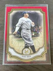 Babe Ruth [Ruby] #51 Baseball Cards 2018 Topps Museum Collection Prices