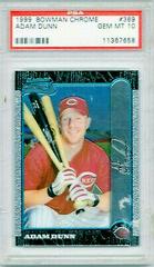 Adam Dunn #369 Baseball Cards 1999 Bowman Chrome Prices