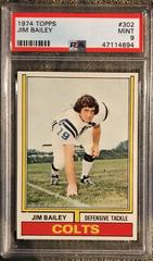 Jim Bailey #302 Football Cards 1974 Topps Prices