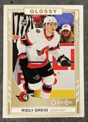Ridly Greig Hockey Cards 2023 Upper Deck OPC Glossy Prices
