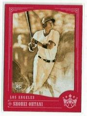 Shohei Ohtani [Sepia Red Frame] #76 Baseball Cards 2018 Panini Diamond Kings Prices