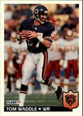 Tom Waddle Football Cards 1992 Fleer Prices