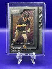 Jackson Merrill Baseball Cards 2023 Panini Prizm Future Supers Prices