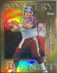 John Elway [Gold Refractor] #M10 Football Cards 1997 Topps Mystery Finest Prices