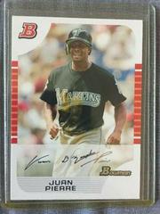 Juan Pierre #11 Baseball Cards 2005 Bowman Prices