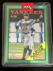Aaron Judge [Green] #88BC-1 Baseball Cards 2023 Topps Chrome 1988 Prices