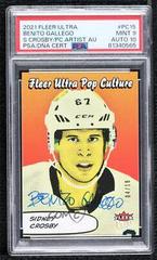 Sidney Crosby [Artist Autograph] #PC-15 Hockey Cards 2021 Ultra Pop Culture Prices