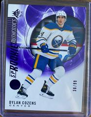 Dylan Cozens [Purple] Hockey Cards 2020 SP Prices