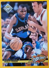 Wesley Person [Flash Stats] #160 Basketball Cards 1998 UD Choice Prices