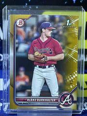 Blake Burkhalter [Gold] #BD-10 Baseball Cards 2022 Bowman Draft Prices