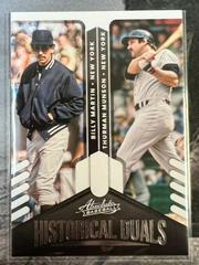 Billy Martin, Thurman Munson Baseball Cards 2022 Panini Absolute Historical Duals Prices