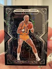 Kareem Abdul Jabbar [Asia] Basketball Cards 2021 Panini Obsidian Prices
