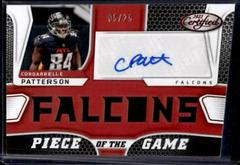 Cordarrelle Patterson [Red] Football Cards 2022 Panini Certified Piece of the Game Signatures Prices
