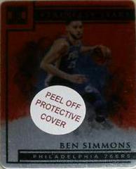 Ben Simmons [Red] #14 Basketball Cards 2019 Panini Impeccable Stainless Stars Prices