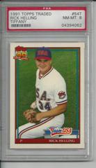 Rick Helling #54T Baseball Cards 1991 Topps Traded Tiffany Prices