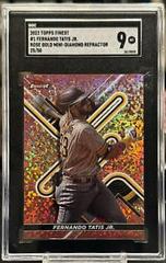 Fernando Tatis Jr. [Rose Gold Mini Diamond] #1 Baseball Cards 2022 Topps Finest Prices