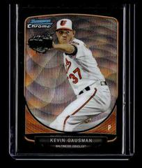 Kevin Franklin [Black Wave Refractor] Baseball Cards 2013 Bowman Chrome Draft Picks & Prospects Prices